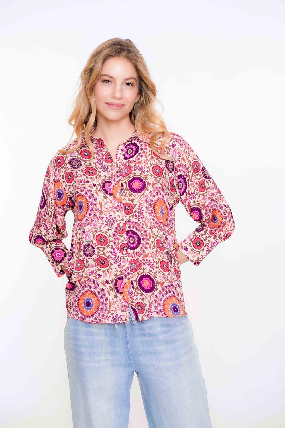 Geisha Blouse Paars