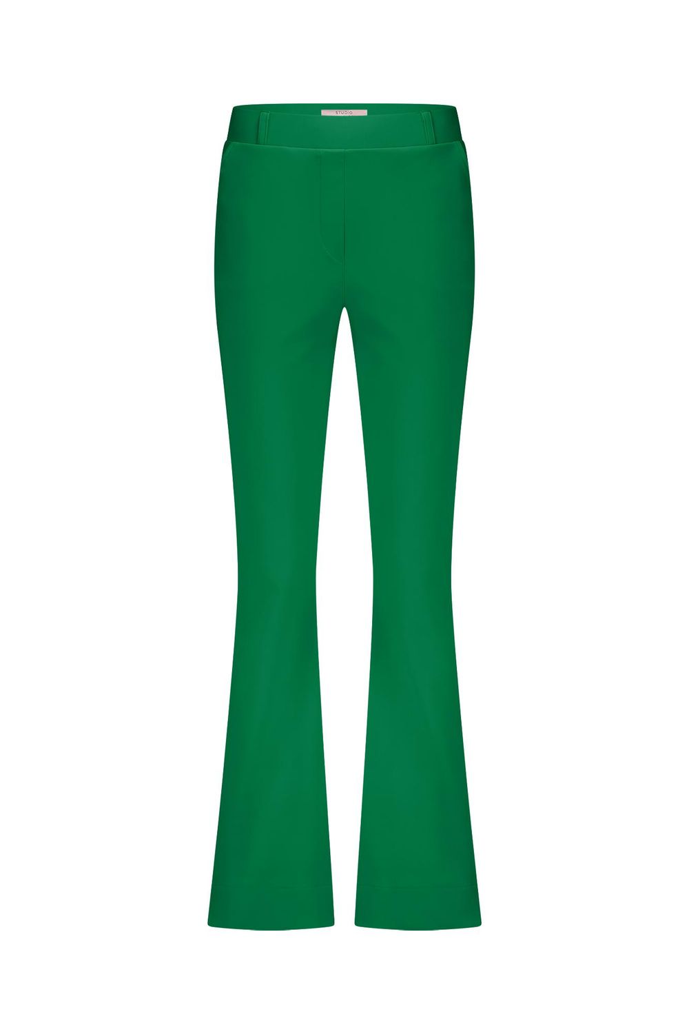 Studio Anneloes Flair bonded trousers Groen