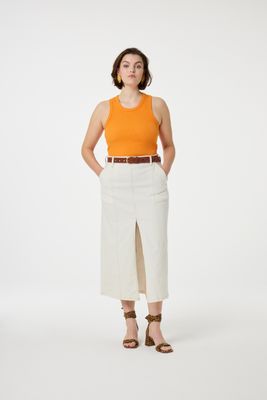 Fabienne Chapot Tanja Jersey Tank Oranje