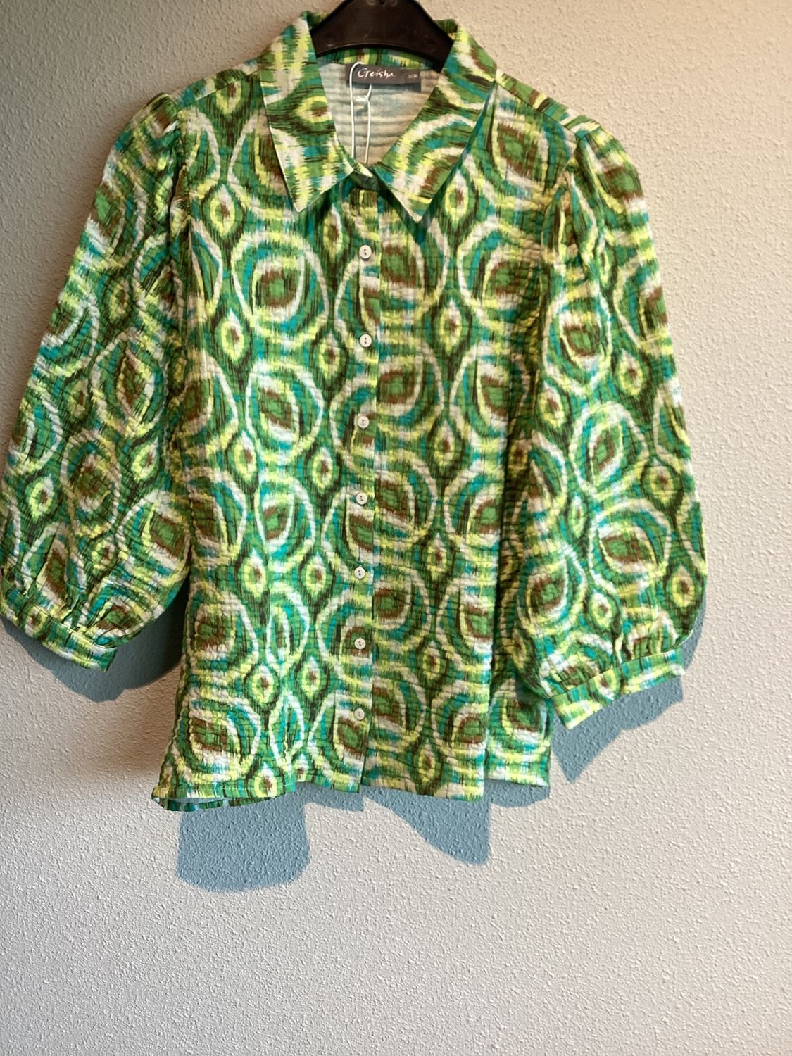 Geisha Blouse Groen 53234-20