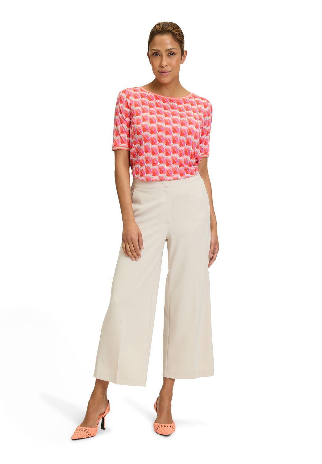 Betty Barclay t-shirt multiprint roze