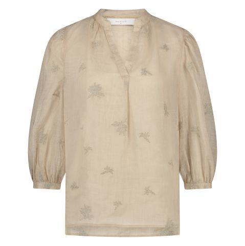 Nukus blouse Lena Beige