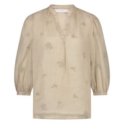 Nukus blouse Lena Beige