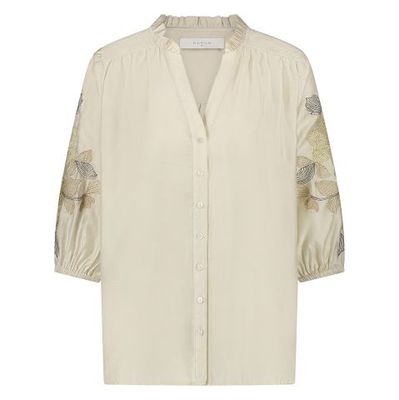 Nukus Tina Blouse Ecru