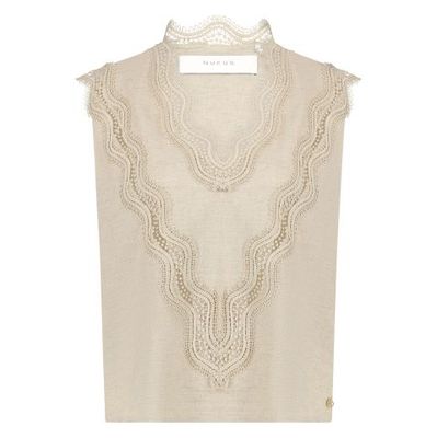 Nukus top Maya Beige