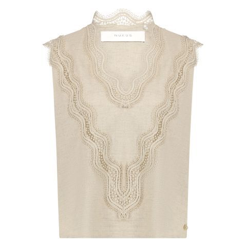 Nukus top Maya Beige