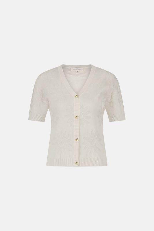 Fabienne Chapot vest Maddy ecru