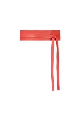 Kyra belt wrap leather Rood