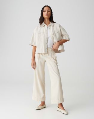 Opus city broek Meeri french Beige