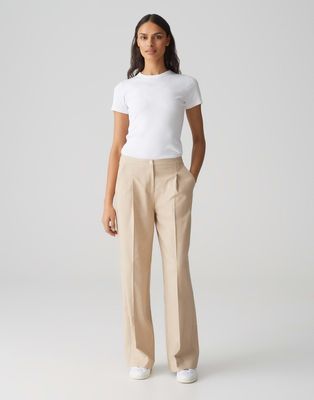 Opus broek Maiga french Beige