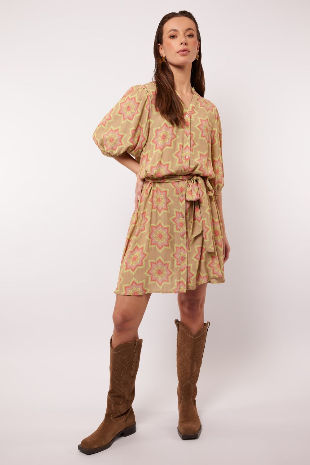 Fluresk Lysa dress Beige
