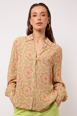 Fluresk Cassie blouse Beige