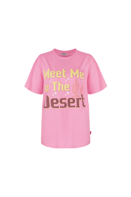 Fluresk Moira T-shirt Roze