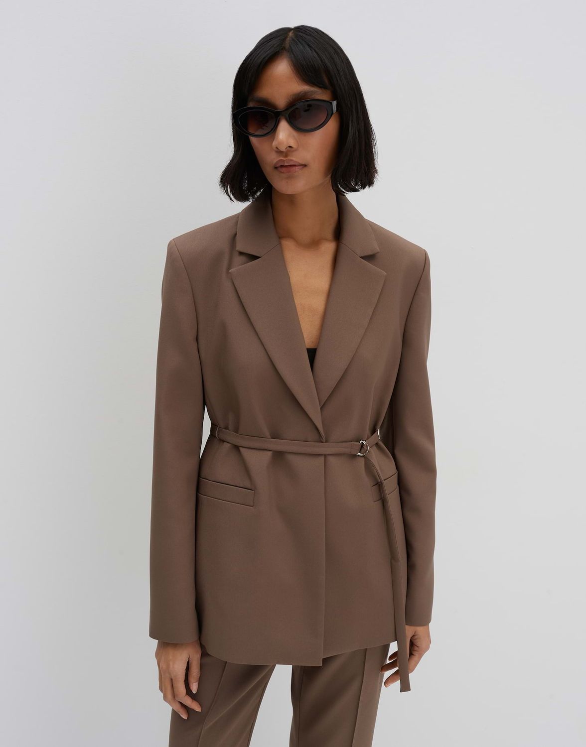 Someday lange blazer Nadeline Bruin