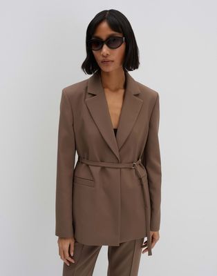 Someday lange blazer Nadeline Bruin