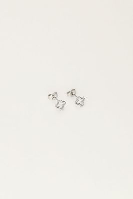 My Jewellery Stud clover Zilver