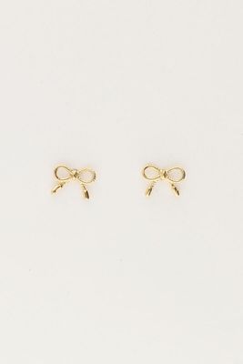 My Jewellery Earstuds bow mini Goud