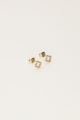 My Jewellery Stud clover Goud