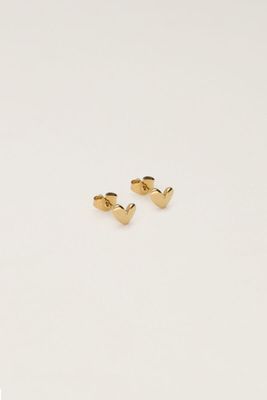 My Jewellery Studs heart Goud