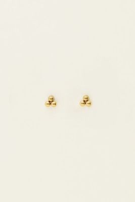 My Jewellery Studs 3 dots Goud