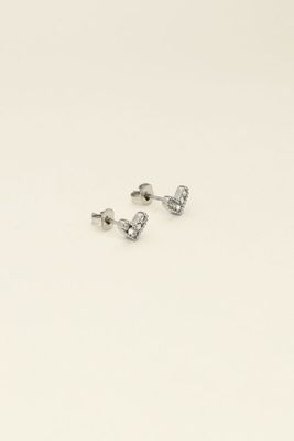 My Jewellery Earstuds heart Zilver