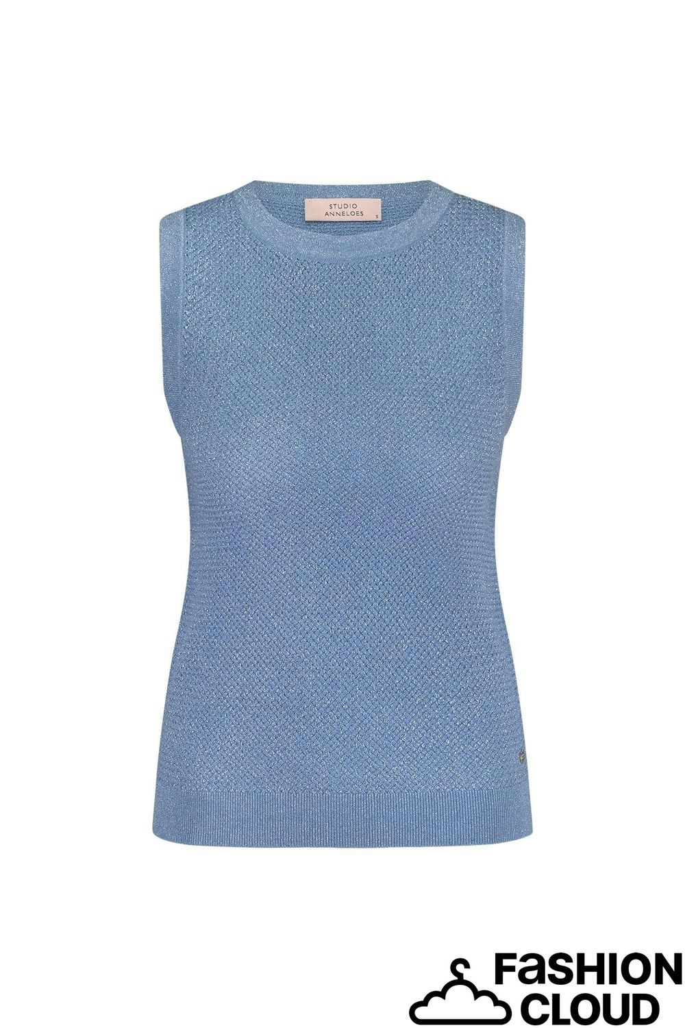 Studio Anneloes Lieske twinset singlet Blauw