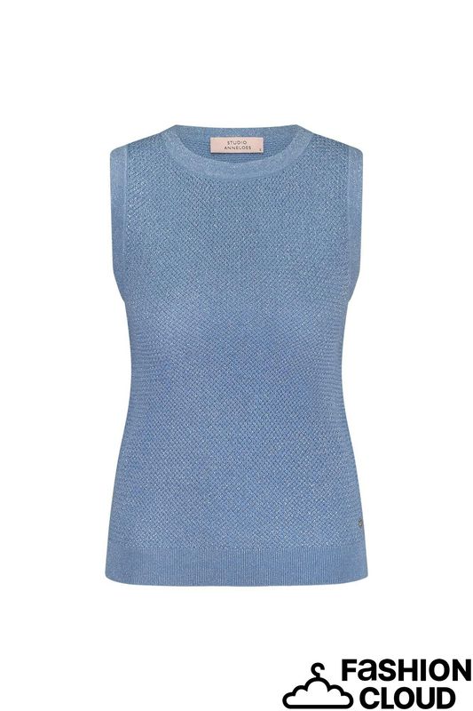 Studio Anneloes Lieske twinset singlet Blauw
