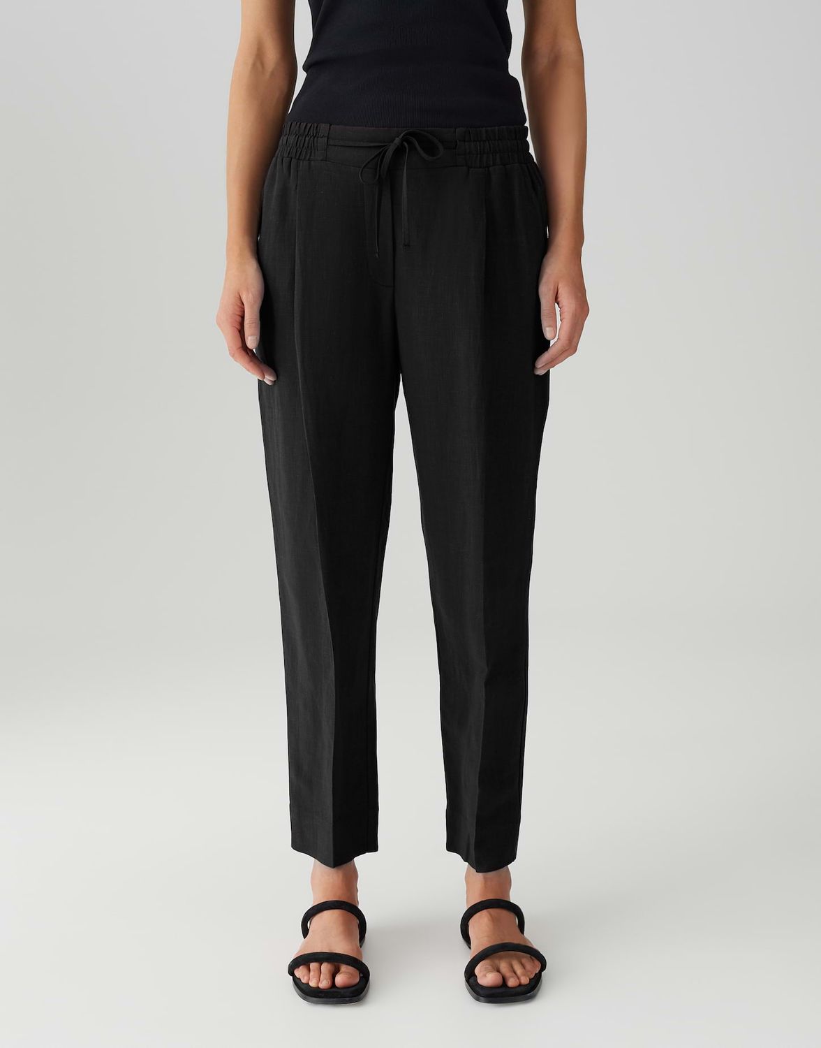 Opus Pants Lunah Zwart
