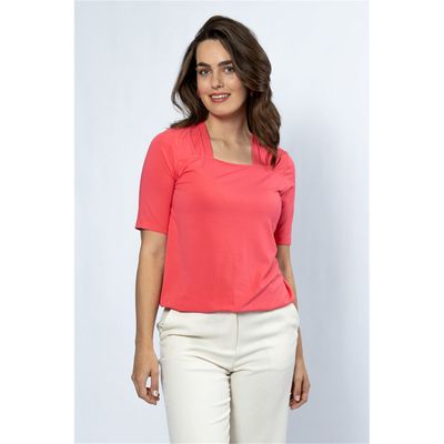 Roberto Sarto Blouson vierkante hals Multi