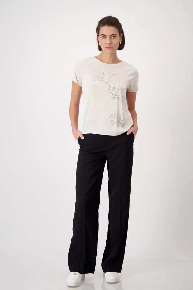 Monari T-Shirt Seashell Ecru