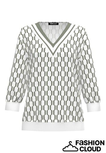 Frank Walder Blouse Groen