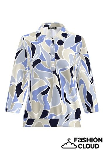 Frank Walder Polo-Shirt Blauw