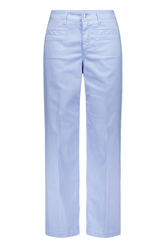 Gardeur Broek Culotte Feminine Blauw