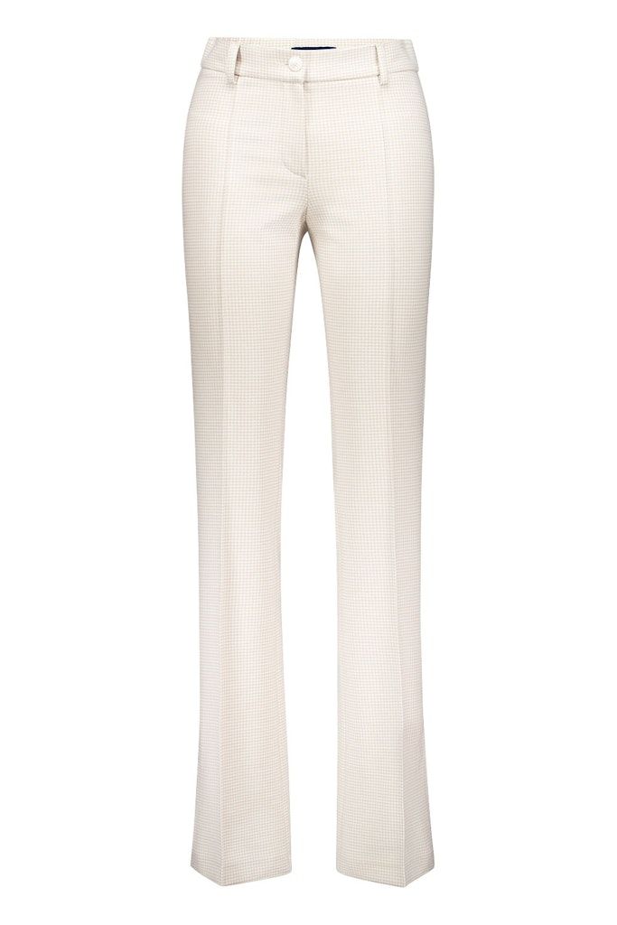 Gardeur Broek Bootcut Slim Beige