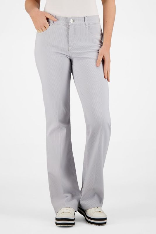 Gardeur Broek Bootcut Slim Grijs