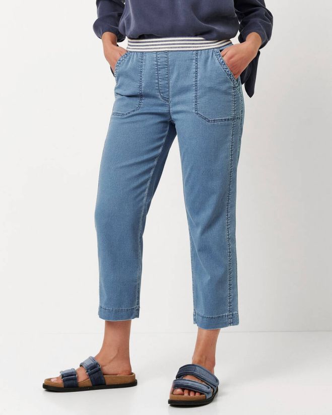 Toni Dress Sue Jogpants 7/8 Blauw