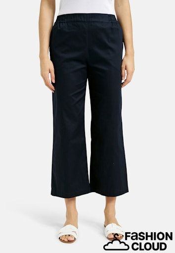 Milano Italy Broek met Elastische Band Blauw