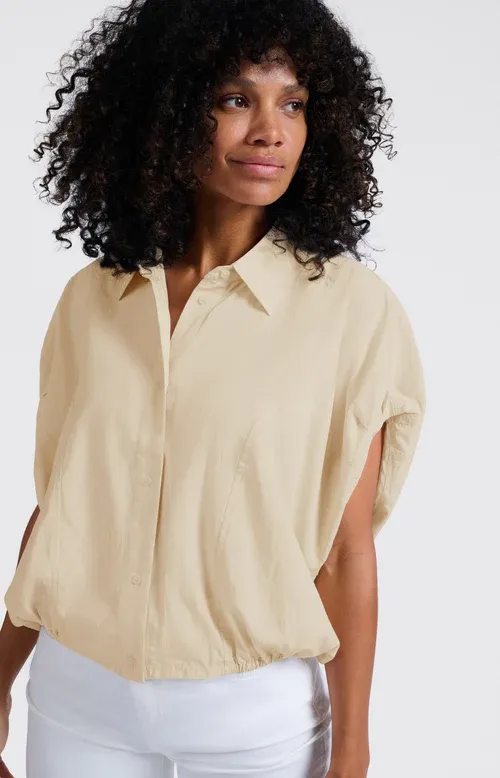 YaYa Sleeveless Blouse Beige