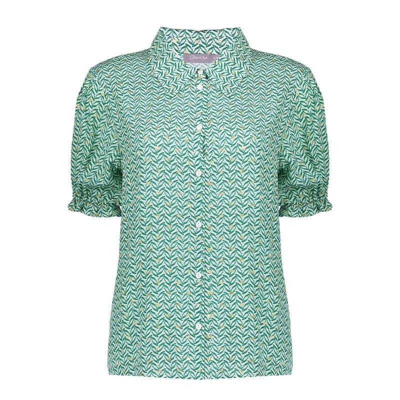 Geisha Blouse Groen
