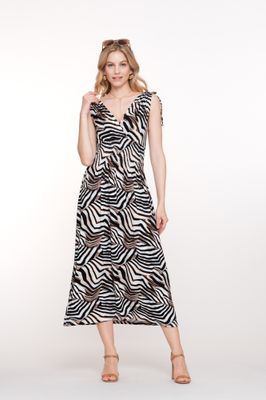 Geisha Dress Smock Jersey Ecru MILA