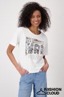 Monari T-Shirt cream Ecru