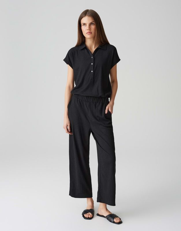 Opus Melti Polo Zwart