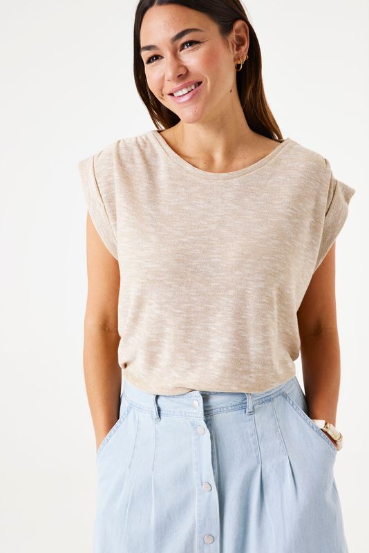 Garcia ladies T-shirt Beige