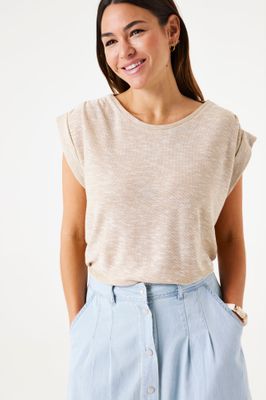 Garcia ladies T-shirt Beige