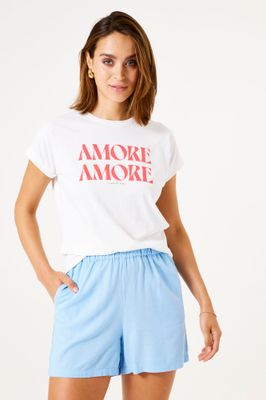 Garcia ladies T-shirt Ecru