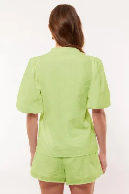 Fluresk skirt Groen
