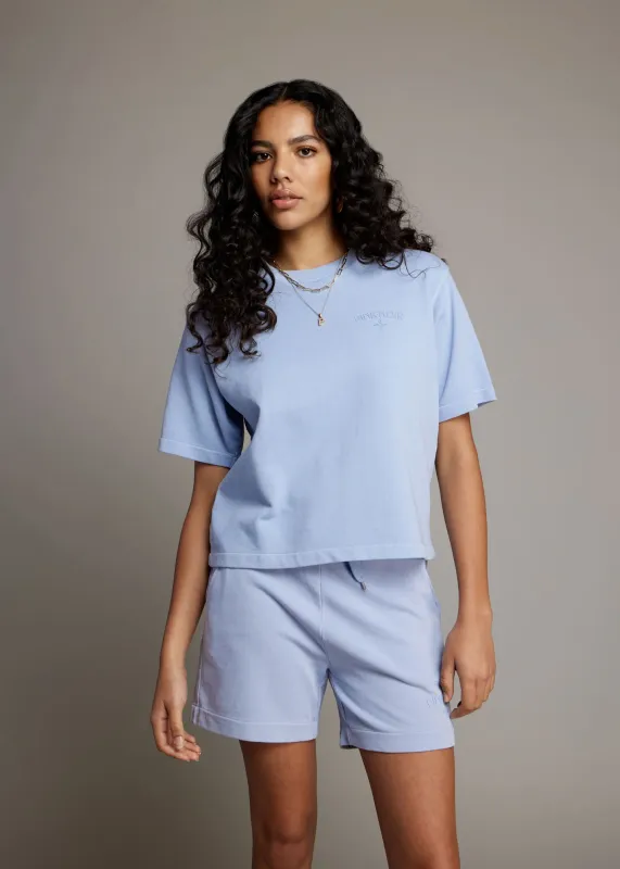 Pink Noir Luna t-shirt Blauw