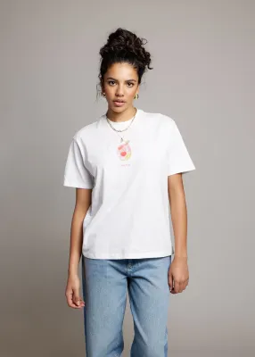 Pink Noir Ginny T-shirt Ecru