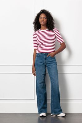 Studio Anneloes Luna stripe pullover Paars