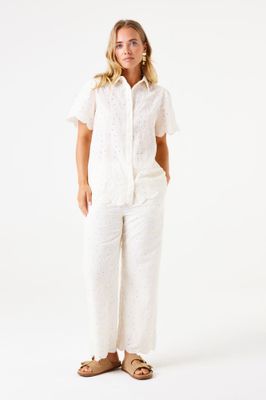 Garcia ladies pants Ecru